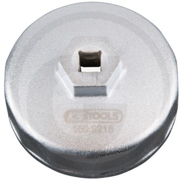 KS Tools Oliefiltersleutel 3/8",SW 74.2mm,14 vlakken (SW 74.2 mm)