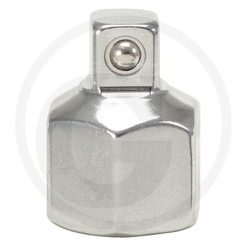 KS Tools Adapter, 1/2"Fx3/8"M - 153g, CrV-staal, Profiel: 3/8"F x 1/2"M