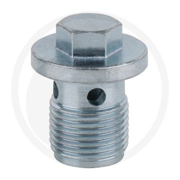 KS Tools Ölablassschraube, Außen6kant 13mm - ohne Dichtring, 100x25x140mm
