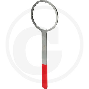 KS Tools Ölfilterschlüssel Ø 96 mm / 18 Rillen - Audi A4, VW Touareg, Passat, Renault Master - 135x20x400 mm