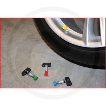 KS Tools Reifenentlüfter RDKS / TPMS, rot, VR - Voor correcte montage van Raddrucksensoren