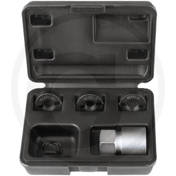 KS Tools Radbolzen-Gewindereparatur-Satz, 4-tlg. 24mm Außensechskant.