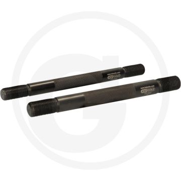 KS Tools Rad-Montagehilfe-Satz, 2-tlg. - Universal einsetzbar, Rändelung für besseren Halt.