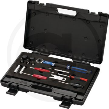 KS Tools Gereedschapsset voor bandenspanningscont (9-teilig)