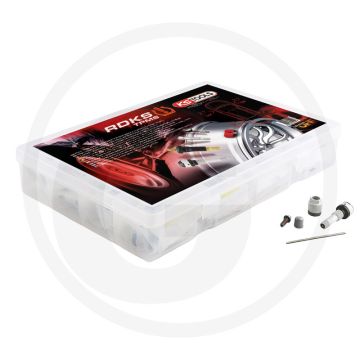 KS Tools Service-Sortiment | Ventil-Service-Satz für RDKS-Sensor | In Kunststoffkoffer | 235x55x335 mm