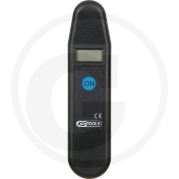 KS Tools Digital Reifendruck Tester 0,1, 100.4065 - LCD Messung, akustisches Signal, bar/kpa/PSI, inkl. Batterien