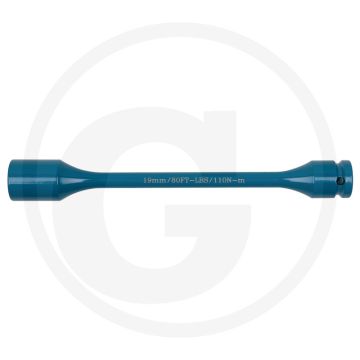 KS Tools Torsions Drehmomentbegrenzer 19mmx110Nm - Voor Radschrauben & Muttern - Chrom-Molybdän - 30x30x220mm