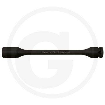 KS Tools Torsions Drehmomentbegrenzer 21mmx80Nm voor Radschrauben & Muttern. DIN 3121, 32x32x220mm.