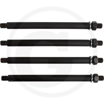 KS Tools Verbindungsstreben-Satz mit Muttern M16x2, 4-tlg. - L260xB110xH20 mm
