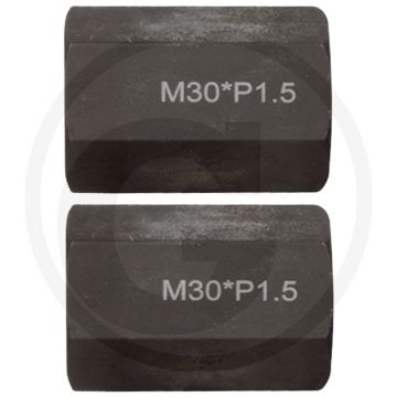 KS Tools Gewindeadapter-Satz M30x1,5x65mm, 2-tlg. - L120 x H41 x B180 mm