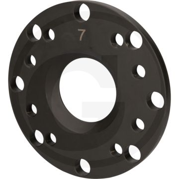 KS Tools Ergänzungsscheibe, Lochkreisdurchmesser 130 - 155, Breedte 185mm.
