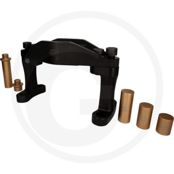 KS Tools Radnaben-Abzieher-Satz für 8 und 10 Bolzen, 12-tlg. (275 mm / 335 mm)