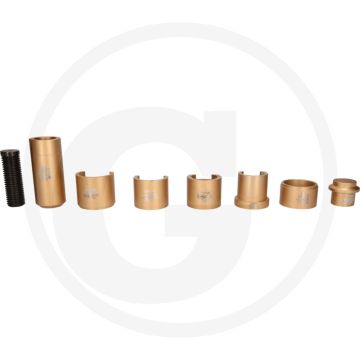 KS Tools Universal Werkzeug-Satz zum Auswechseln von Radbol. Voor LKW en Anhängern. Bolzenwechsel in<30 Sekunden.
