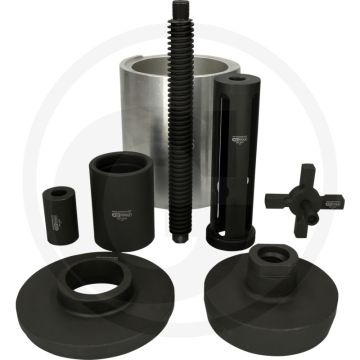 KS Tools HD-Buchsen-Werkzeug-Satz für SAF, 9-tlg. - ideal für SAF-Achsen - 603x190x190mm