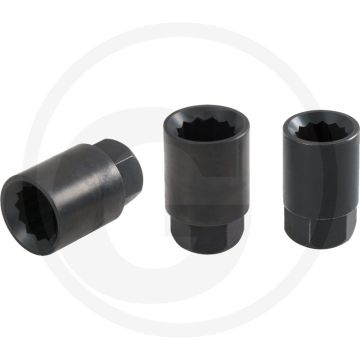 KS Tools SAF 12-kant remschijven-dop 15 mm - Voor SAF-Bremsscheiben - 12-kant - Maschinenbetätigung
