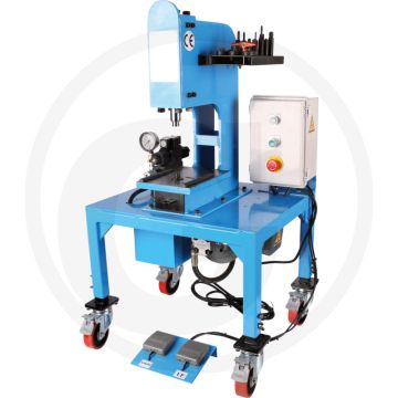 KS Tools Elektro-Hydraulisches Nietgerät, 18-tlg. 8mm Klinknagel-Ø