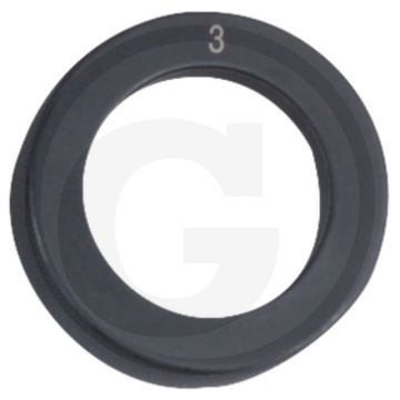 KS Tools Abstützplatte für Aufnahmehülse (Zug) - Breedte: 120mm