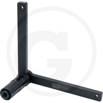KS Tools Speciale tegenhoudsleutel voor cabinedempers - Voor Volvo - 710 gram