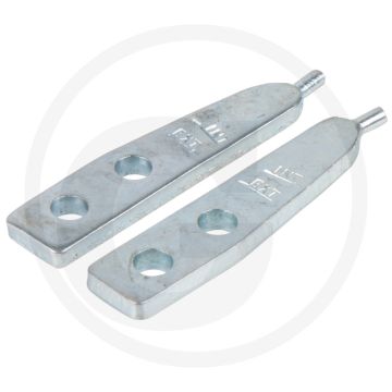 KS Tools Ersatzspitzen-Satz 0°/ 2,75mm, 2 tlg. - Vorm: 0°, Gewicht: 24g