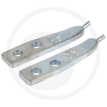 KS Tools Set vervangingspunten 15° / 2,75 mm, 2 delig, 260 mm - Sleutelmaten: 2,75mm.