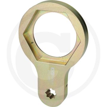 KS Tools 1/2" 6-kant-Spezialschlüssel für Volvo - Spezial-Werkzeugstahl - Anwendungsgebiete: Volvo FH, FM, FMX und NH Serie