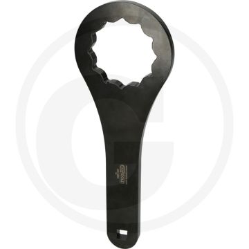 KS Tools Zwölfkant-Spezialschlüssel für Iveco, zur Lenkstockverschraubung, robust, Spezial-Werkzeugstahl.