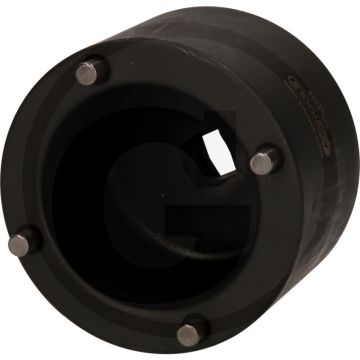 KS Tools 1/2" Steckschlüssel für Öldichtringe an Lenkgetriebe, hohe Passgenauigkeit.
