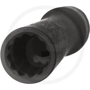 KS Tools 1/2" Einspritzpumpen-Stecknuss für Mercedes, 10 mm - 12-kant, ideal für Montage/Demontage, Spezial-Werkzeugstahl