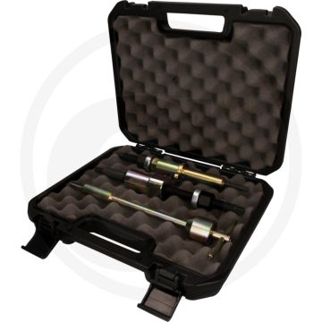 KS Tools Injektor-Hülsen-Auszieher-Satz für Hino, 3-tlg. - Robuste Ausführung, Spezial-Werkzeugstahl