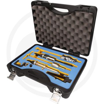 KS Tools Injektor-Service-Satz für Hino, 4-tlg. - Robuste Ausführung, kurze Ausführung, Spezial-Werkzeugstahl