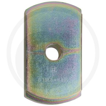 KS Tools Adapterplatte Scania 310, Ø Innen 126 mm, Ø Aussen 135x80x25 mm