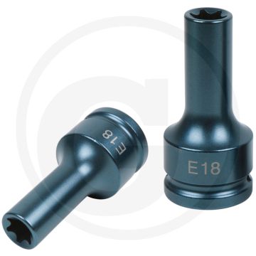 KS Tools 3/4" MAN Zylinderkopf-Stecknuss E18 - Torx-E, lange Ausführung, für MAN-Nutzfahrzeuge D20