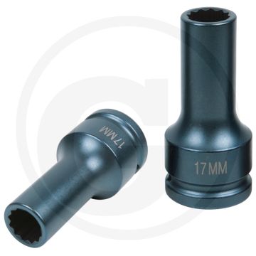 KS Tools 3/4" MAN Zylinderkopf-Stecknuss 17 mm - Breedte: 120mm
