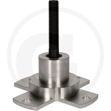 KS Tools Führungsplatte mit Gewinde, Aussendurchmesser 179 - Spezial-Werkzeugstahl