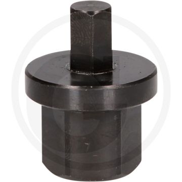 KS Tools Spezial Steckschlüssel für DAF, 17 mm - Spezialprofil, passgenaue Profile, phosphatiert