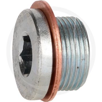 KS Tools Ölablassschraube M24 x 1,5 x 18 mm für Renault • Innensechskant mit Dichtring • Breedte: 100mm