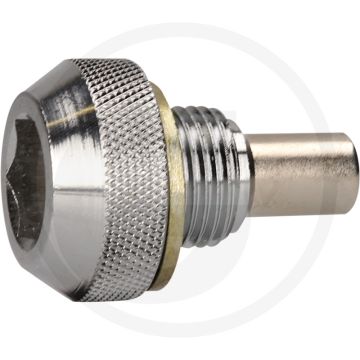 KS Tools Ölablassschraube M24 x 2 x 56 mm für Scania - Innensechskant, Dichtring