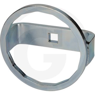 KS Tools 1/2" Ölfilterschlüssel Ø 101 mm / 15 Flächen - Drehmomentgenau - 125x55x125 mm