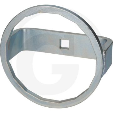 KS Tools 1/2" Ölfilterschlüssel für Hino, Ø 118 mm / 16 Flä - Drehmomentgenau, DIN 3120 - ISO 1174
