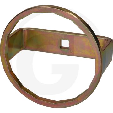 KS Tools 1/2" Ölfilterschlüssel für Fuso, Ø 119 mm / 15 Flä. - Drehmomentgenau, für Links- und Rechtsbetrieb