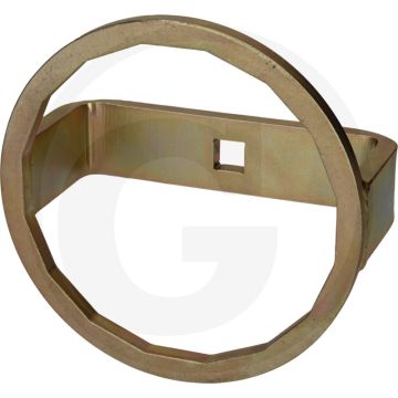 KS Tools 1/2" Ölfilterschlüssel für Fuso, Ø 123 mm / 16 Flä. - Drehmomentgenau für Ölfilterdeckel (150x75x150mm)