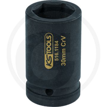 KS Tools 1" Dopsleutel, zeskant, SW30 - 590g, 30mm