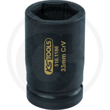KS Tools 1" Dopsleutel, zeskant, SW33 - 33mm.