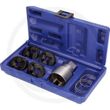 KS Tools Radbolzen-Gewindereparatur-Satz für NFZ, 5-tlg. - Außensechskantantrieb 32,0 mm