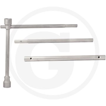KS Tools Verlengbare wielmoersleutels (lichte) bedrijfswagens, 4-delig, 32x33 mm - Belastbaarheid: 1000 Nm