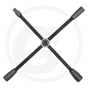 KS Tools Radkreuz mit Gleitgelenk f. N, 518.1163 - Faltbar, robust, für tieferliegende Radmuttern