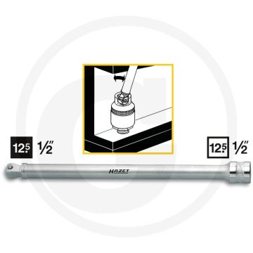 Hazet Verlengstuk, draaibaar 248 mm, Chroom-vanadium