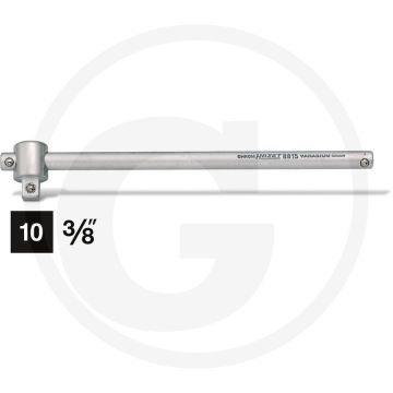 Hazet Dwarsgreep 198mm Chroom-vanadium Verchroomd