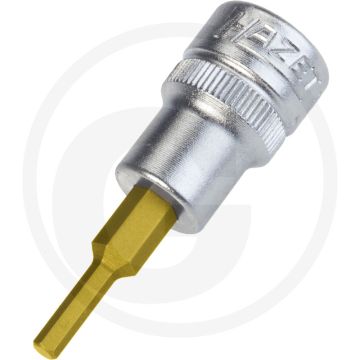 Hazet Dopsleutelbit 1/8 - 50mm Kling speciaal staal TIN gecoat