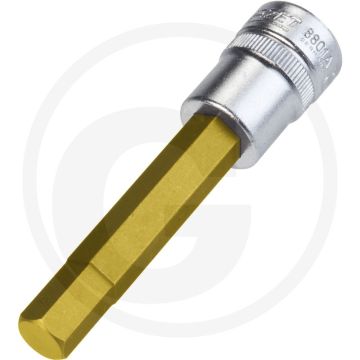 Hazet Dopsleutelbit 3/8, Ø d 19 mm, TIN gecoat